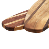 19" Fun Shape SURVBOARD Charcuterie Serving Board, Cheese Platter and Cutting Board