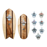 Party Wave Surfboard Bottle Opener - Wall Mountable