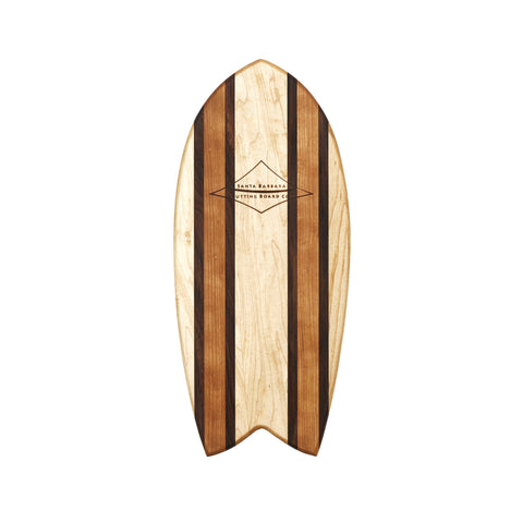 16" small Fish SURVBOARD Cheese Platter, Serving Board, Cutting Board...Basically Awesome Everything Board!