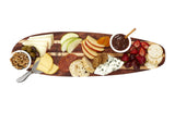 24" Longboard SURVBOARD - Large Charcuterie Serving Board and Cheese Platter