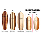 16" small Fish SURVBOARD Cheese Platter, Serving Board, Cutting Board...Basically Awesome Everything Board!