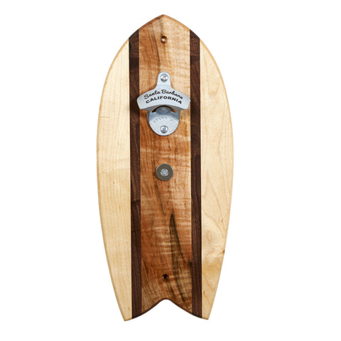 Party Wave Surfboard Bottle Opener - Wall Mountable