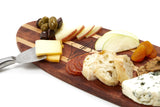 24" Longboard SURVBOARD - Large Charcuterie Serving Board and Cheese Platter